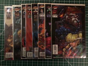 Battle Chasers #2, 3, 4, 5, 6 (x2) 7, 8 (1998) plus two Turner books
