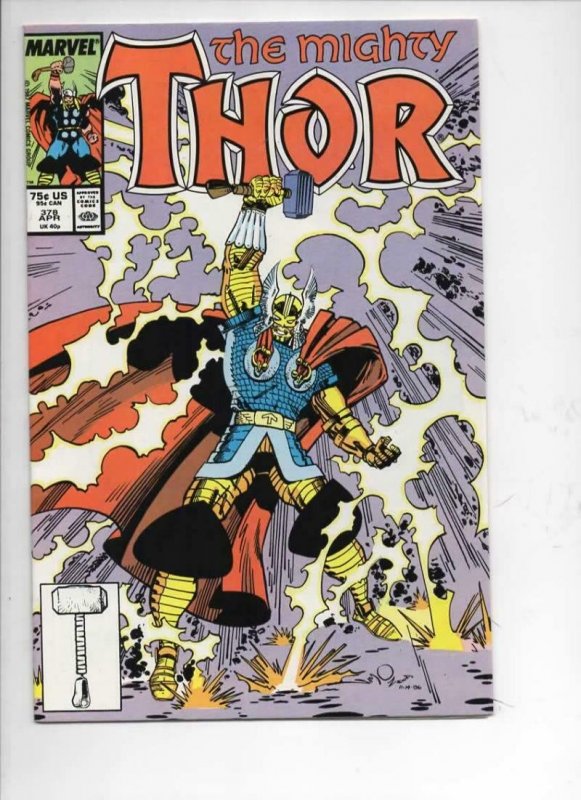 THOR #378 VF/NM God of Thunder Loki 1966 1987, more Thor in store, Marvel