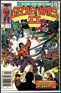 Secret Wars II #7 (1986) Spider-Man
