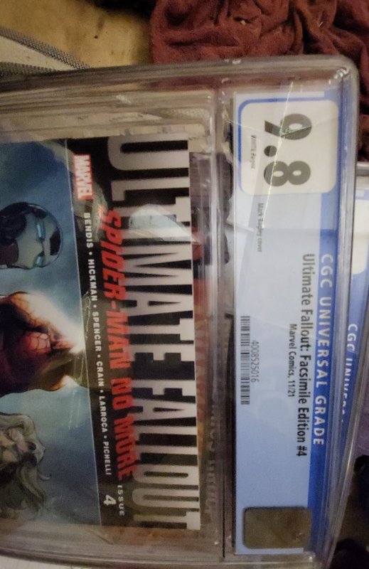 Ultimate Fallout #4 Facsimile Edition Cover (2021)