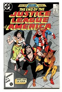 Justice League of America #258-1987-JLA Death of VIBE comic book nm-