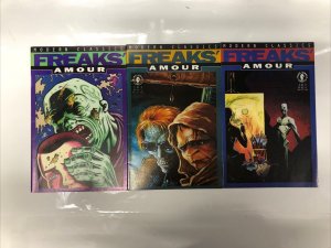 Freaks’ Amour (1992) Complete Set #1-3 3/3 • Dark Horse Comics • Modern Classics