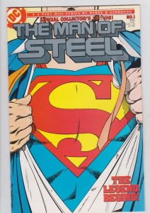 DC Comics! Special Collector's Edition! The Man of Steel! Issue #1!