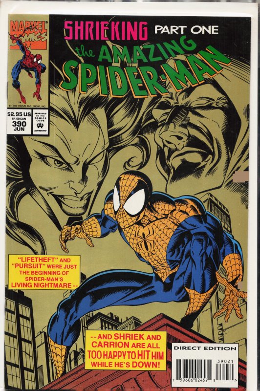 The Amazing Spider-Man #390 (1994) Spider-Man