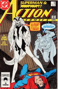 Action Comics #595 Direct Edition (1987) Martian Manhunter [Key Issue]