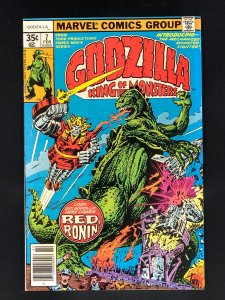 Godzilla #7 (1978) VF/NM 1st Appearance of Red Ronin