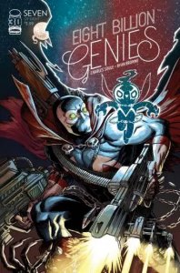 Eight Billon Genies #7 Spawn Variant Cover Near Mint