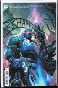 Batman Secret Files: Peacekeeper-01 Kirkham Cover (2021) Peacekeeper-01