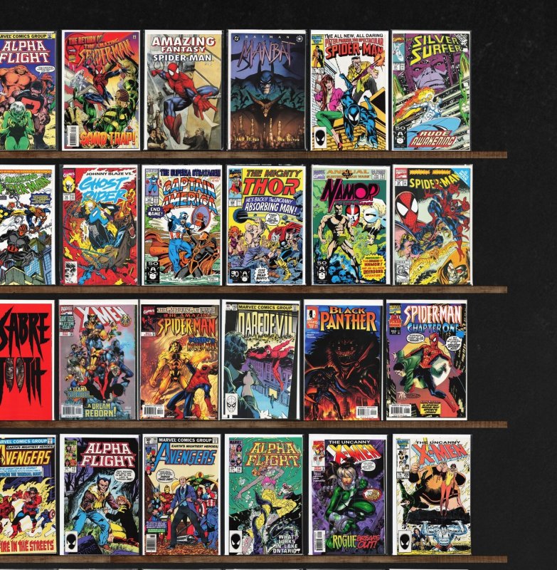 Huge Lot 140+ Comics with Marvel Team Up, The Uncanny X-Men & More!