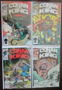 King Conan comic lot from:#1-50 44 different avg 8.0 VF (1980-89)