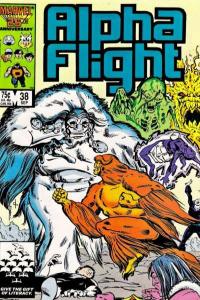 Alpha Flight (1983 series)  #38, VF+ (Stock photo)