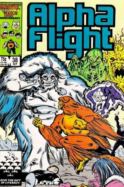 Alpha Flight (1983 series) #38, VF+ (Stock photo)