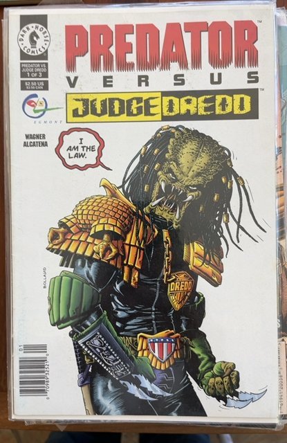 Predator Versus Judge Dredd #1 (1997) Predator 