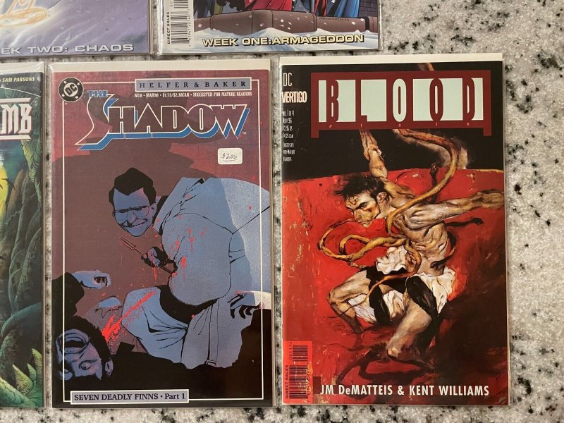 5 Comic Books Blood # 1 + Shadow # 8 + Black Lamb # 1 + Final Night # 1 2 RH14