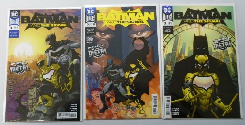 Batman And The Signal, Set:#1-3, 8.0/VF (2017)