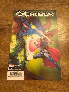 Lot Of 4 Excalibur Marvel Comic Books # 1 2 3 4 NM X-Men Wolverine 11 J430