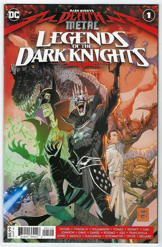 Dark Nights Death Metal: Legends Of The Dark Knight # 1 2nd Print DC