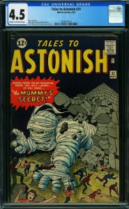 TALES TO ASTONISH #31 CGC 4.5  (1962) ID#185