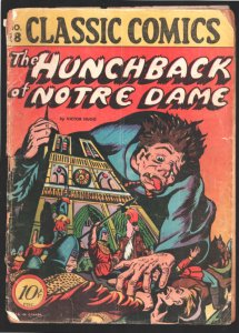 Hunchback of Notre Dame-Classic Comics #18 HRN 17 1944-Victor Hugo-pre-code h...