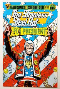 Stainless Steel Rat #5 (Feb 1986, EAgle) 9.0 VF/NM