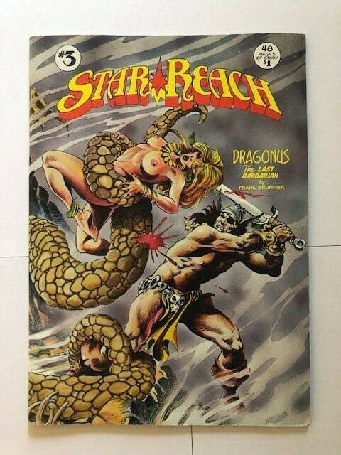 Star Reach Productions STAR REACH #3 Frank Brunner 1st print 1975 F/VF (PF986)