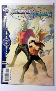 Outsiders: Five a Kind - Metamorpho/Aquaman #1 2007 DC Outsiders 1st Print Comic