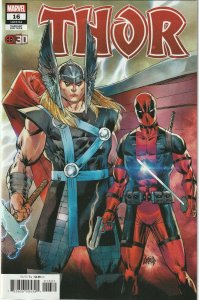 Thor # 16 Deadpool Variant Cover 1st Print NM Marvel [B6]
