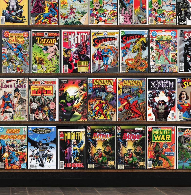 Huge Lot 140+ Comics with Batman And Robin, Supergirl, Superman & More!