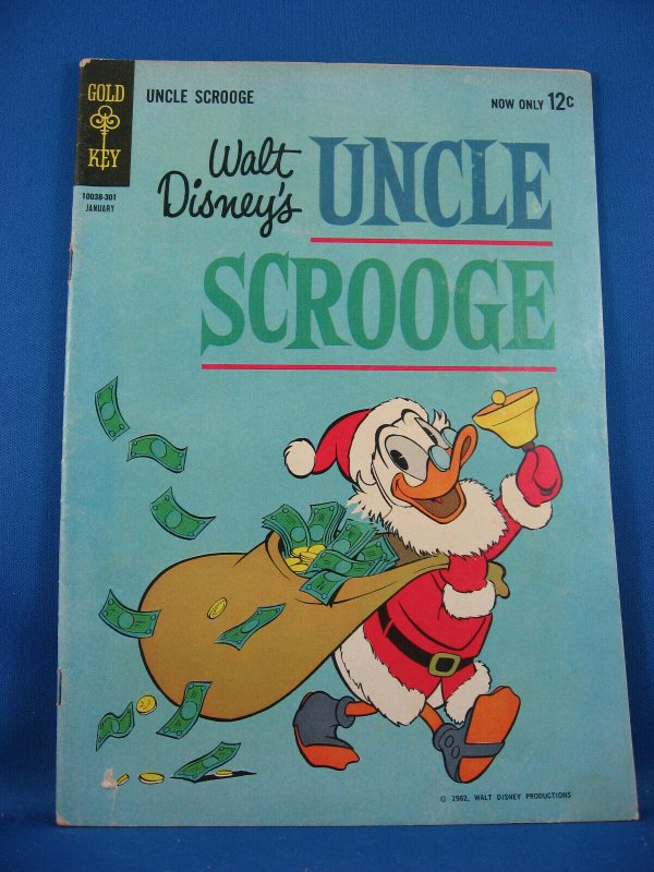 UNCLE SCROOGE 40 VG Fine Barks Oddball Odyssey 1963