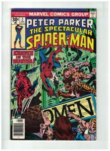 PETER PARKER 2 F-VF KRAVEN 1977 SPIDER-MAN