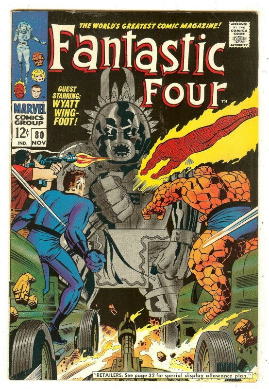 Fantastic Four 80   1st Tomazooma the Living Totem