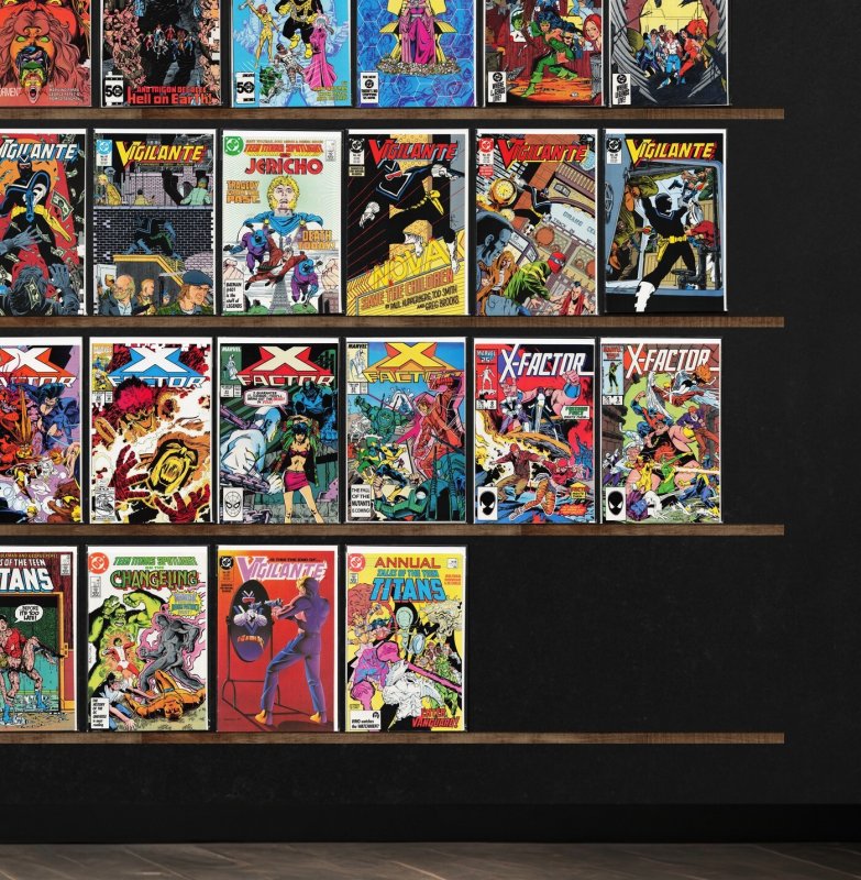 Huge Lot 150+ Comics with X-Factor, Vigilante, X-Men & More!