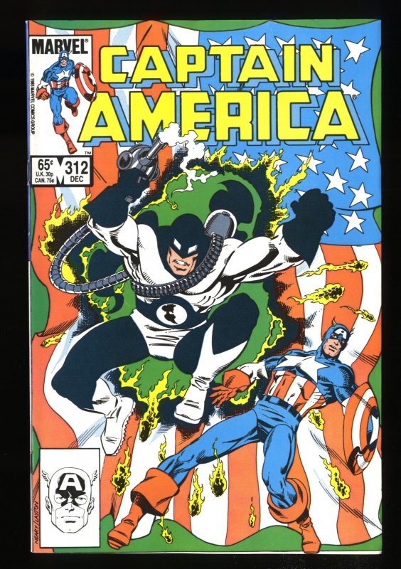 Captain America #312 VF+ 8.5 1st Appearance Flag Smasher!