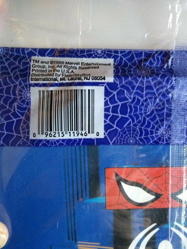 Spider-man Sticker Album Starter Set New Sealed With Stickers Marvel Comics 1995