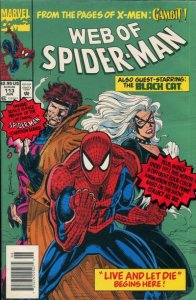 Web of Spider-Man, The #113 (Newsstand) (in bag) VF/NM ; Marvel | Gambit Black C