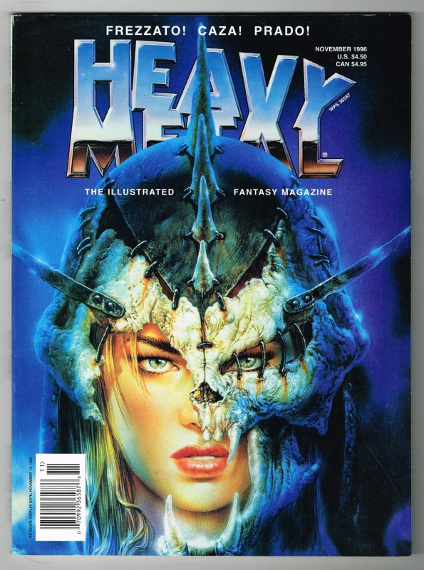 Heavy Metal Magazine  #5  November (1996) Cover Royo NEWSSTAND Copy