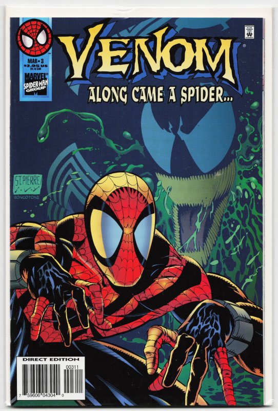 Venom: Along Came A Spider #3 (1996) Venom