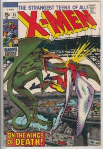 X-Men #61 (Oct-69) FN/VF+ High-Grade X-Men