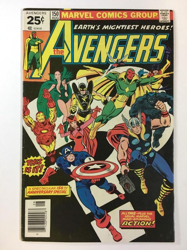 AVENGERS 151  FINE September 1976 COMICS BOOK