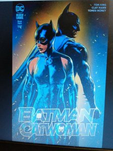 2021 Black Label BATMAN CATWOMAN 2 Travis Charest variant fire NM new