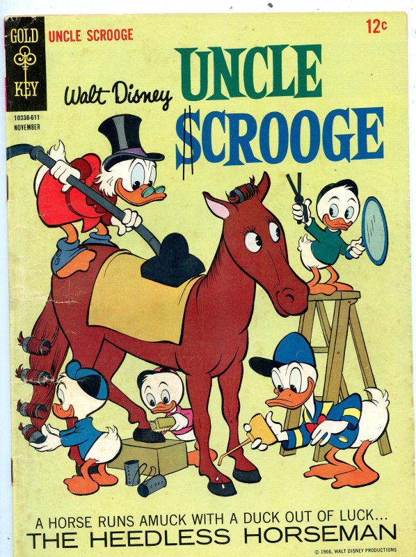 Uncle Scrooge #131 (1976) Comic Book VG- 3.5