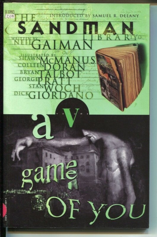 Sandman: A Game of You-Neil Gaiman-Vol 5-1993-PB-VG/FN