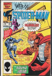 Web of Spider-Man #19 (1986) Spider-Man [Key Issue]