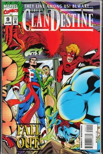 ClanDestine #9 (1995) Crimson Crusader