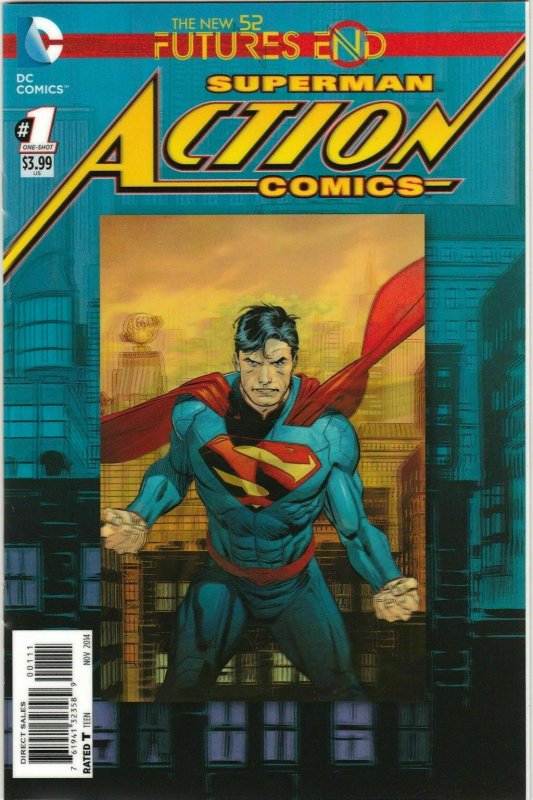 DETECTIVE COMICS BATMAN  #1 PLUS  TEN 3D COVERS IN THE DC NEW 52 FUTURE’S END NM