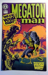 Megaton Man #3 (1985) Kitchen Sink Press 1st Print Comic Book