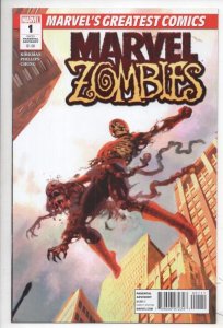 MARVEL ZOMBIES #1 NM- Spider-man 2010 Arthur Suydam Marvels Greatest Comics MGC