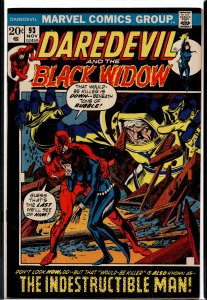 Daredevil #93 (1972) Black Widow