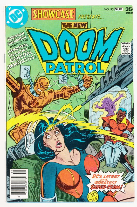 Showcase (1956-1978) #95 VF Doom Patrol