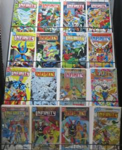 INFINITY INC COLLECTION! 39 issues F-VF Todd McFarlane! Roy Thomas! Kids of JSA!